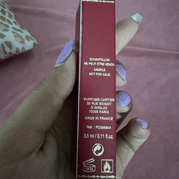 Cartier perfume 3.5ml viel - Picture 3 of 3